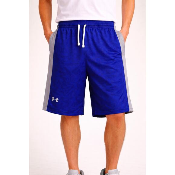 Under Armour Other - Under Armour Blue Athletic Shorts Mens Medium Mesh Performance